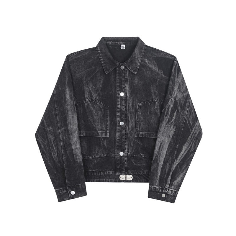 Men’s Casual Retro Denim Jacket